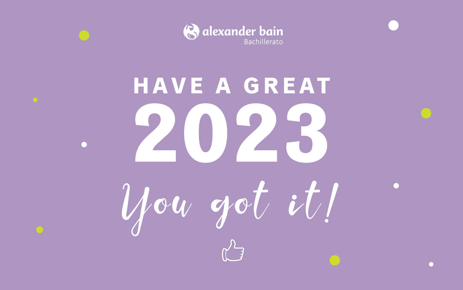 Have a great 20203